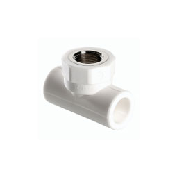 Тройник с переходом на внутреннюю резьбу